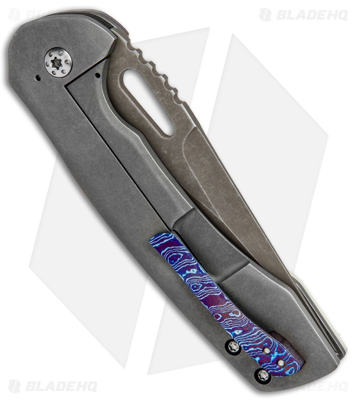 Nova Blades Custom Nomad V1 Knife Westinghouse/Mokuti (3.6" Colored