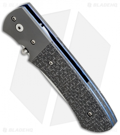 O'Hare Knives Orion Liner Lock Knife Silver LSCF (3.25" Satin)