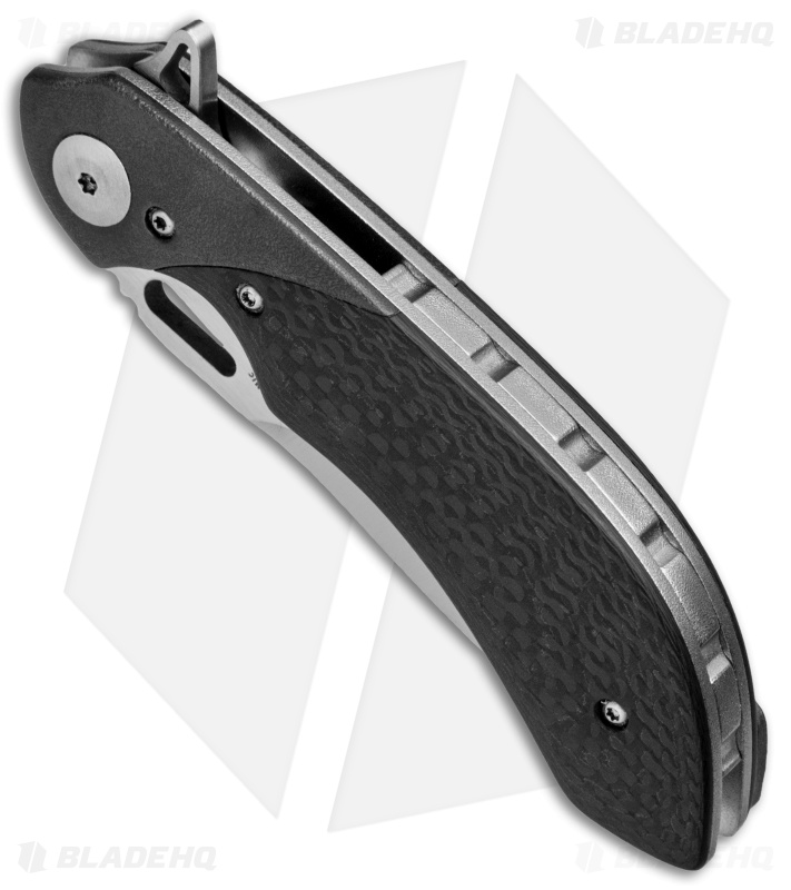 Olamic Cutlery Wayfarer Compact Flipper Knife CF/Zirc (3.5" Polish) WC334