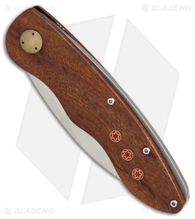 Peter Steyn Custom Slip Joint Knife Desert Ironwood (3.25" Stonewash)