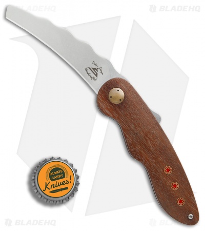 Peter Steyn Slip Joint Knife Rosewood Dark (3.25" Stonewash)