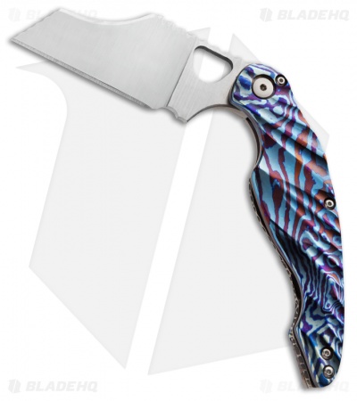 Phantom Steelworks One-Off Skin Walker Knife Timascus (3.25" Satin)