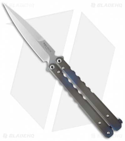 Pro-Tech FlyFather Balisong Butterfly Knife BB Random + Spectrum Clip (SW)