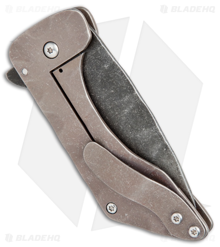 RichMade Knives Vampire Killer Frame Lock Knife Ti (3.25" O1) RMK