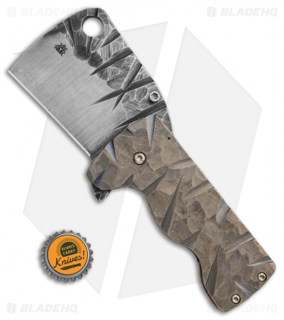 RichMade Knives Zombie Killer Frame Lock Bronze Ti (3" A-2) RMK