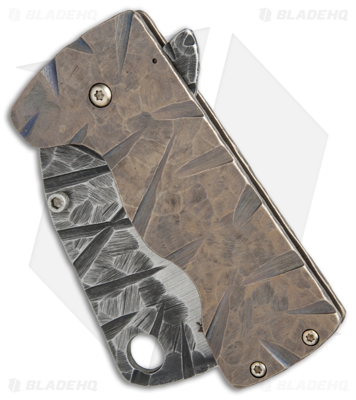 RichMade Knives Zombie Killer Frame Lock Bronze Ti (3" A-2) RMK