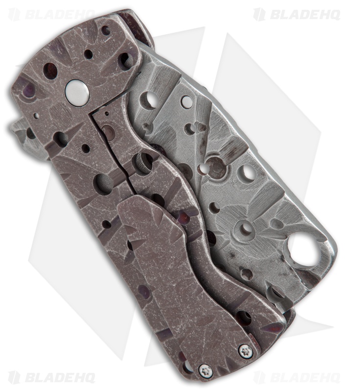 RichMade Knives Zombie Killer Frame Lock Purple Ti (3.25