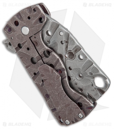 RichMade Knives Zombie Killer Frame Lock Purple Ti (3.25" 440C Chisel) RMK