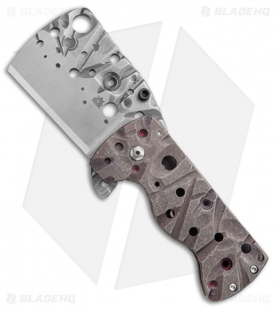 RichMade Knives Zombie Killer Frame Lock Purple Ti (3.25" 440C Chisel) RMK