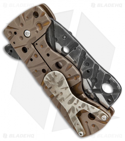 RichMade Knives Fat Zombie Killer Frame Lock Bronzed Ti (3.5" Two-Tone) RMK