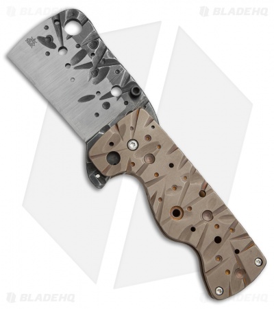 RichMade Knives Fat Zombie Killer Frame Lock Bronzed Ti (3.5" Two-Tone) RMK