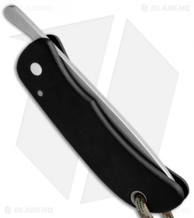 Sakman Pointer Friction Lock Knife Black G-10 (3" Stonewash) 
