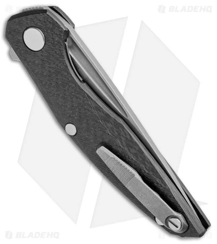 Shirogorov 111 Liner Lock Knife Carbon Fiber (4.25" Stonewash)