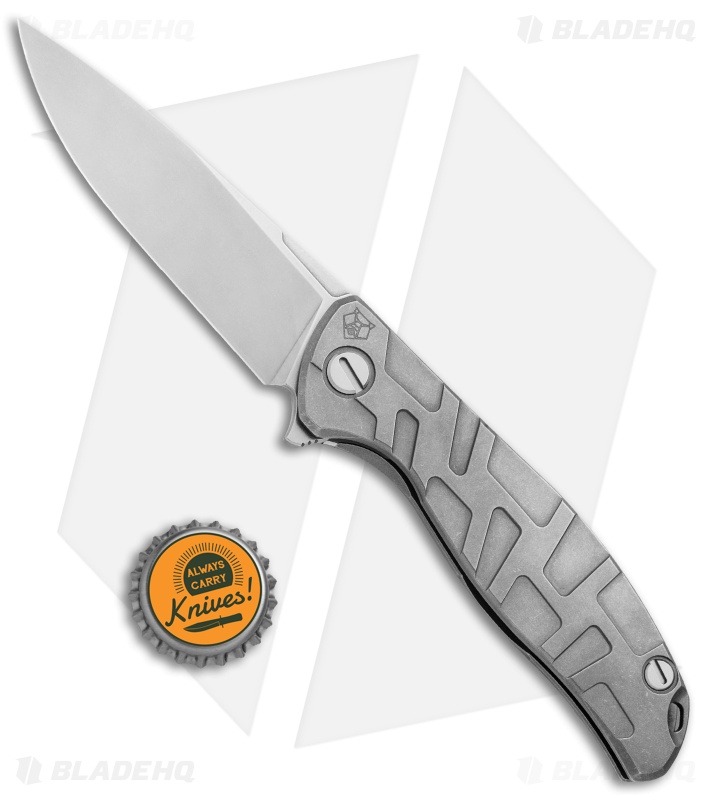 Shirogorov 95 Flipper Frame Lock Knife T Pattern Titanium (3.7