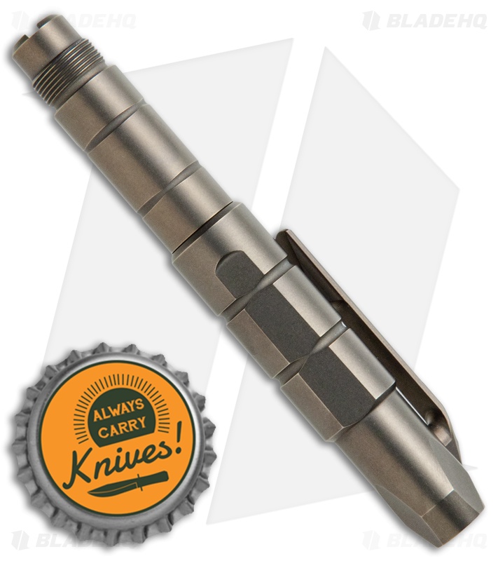 ぴす　v2 v7 Shirogorov V2 Titanium Tool Pen (Bronze) - Blade HQ