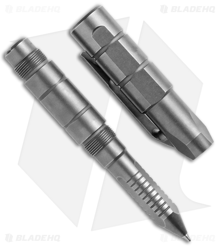 Shirogorov V2 Titanium Tool Pen (Stonewash)