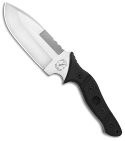 Sniper Bladeworks MAMU Fixed Blade Knife Black G-10 (5.5" Satin)