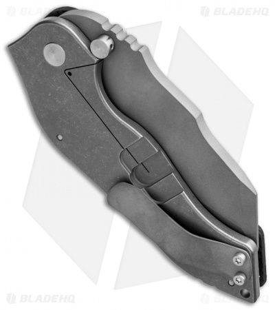 Sniper Bladeworks DMF Framelock Folder Carbon Fiber Knife (3.5" Bead Blast)