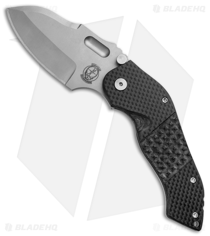 Sniper Bladeworks DMF Framelock Folder Carbon Fiber Knife (3.5" Matte)