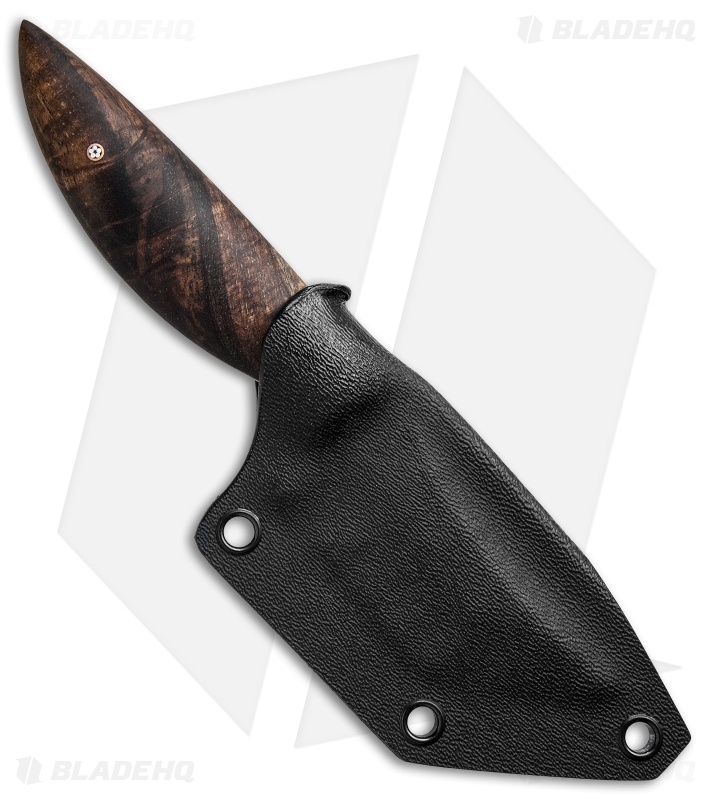Stark Creations Persian Tanto Fixed Blade Knife Koa Wood (2.875" Two-Tone)