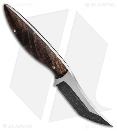Stark Creations Persian Tanto Fixed Blade Knife Koa Wood (2.875" Two-Tone)