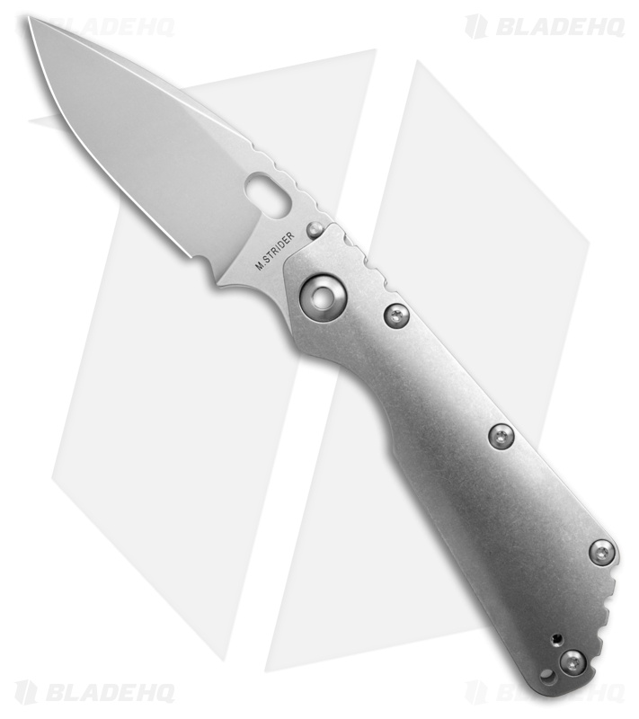 Strider Knives SMF-CC Folding Knife Titanium (4" SW)
