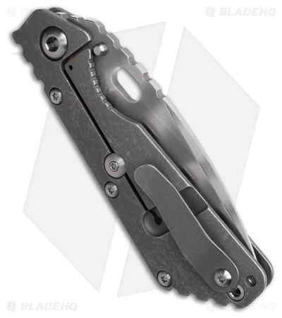 Strider Knives SNG-CC Folding Knife Dark SW Titanium (4" Tiger Stripe)