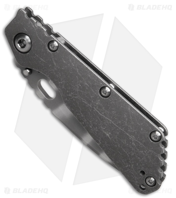Strider Knives SNG-CC Folding Knife Dark SW Titanium (4" Tiger Stripe)