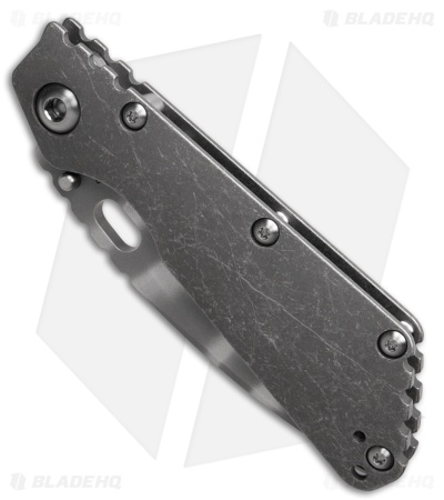 Strider Knives SNG-CC Folding Knife Dark SW Titanium (4" Tiger Stripe)