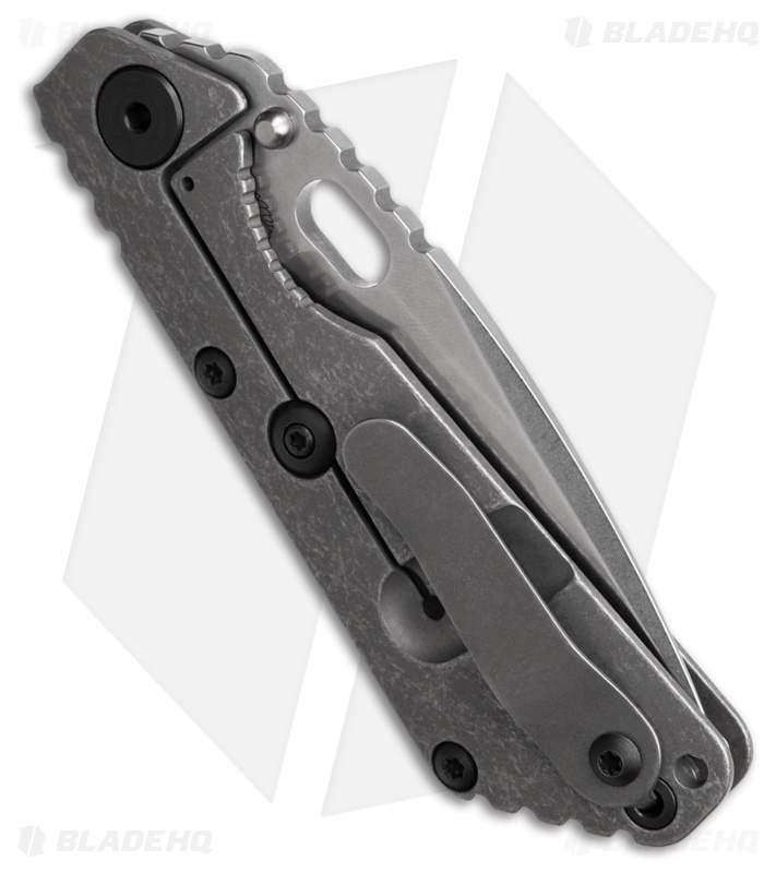 Strider SnG Frame Lock Folding Knife Dark Stonewash Ti (3.6" SW)