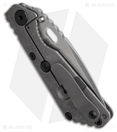 Strider SnG Frame Lock Folding Knife Dark Stonewash Ti (3.6" SW)