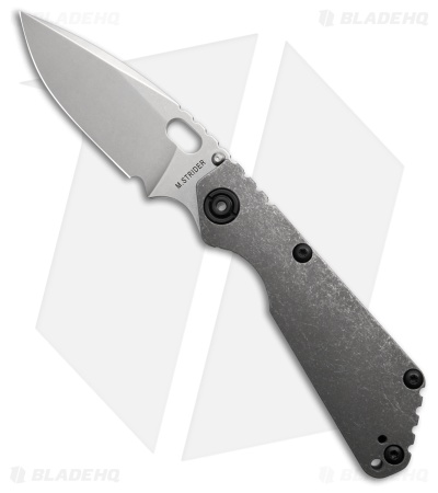Strider SnG Frame Lock Folding Knife Dark Stonewash Ti (3.6" SW)