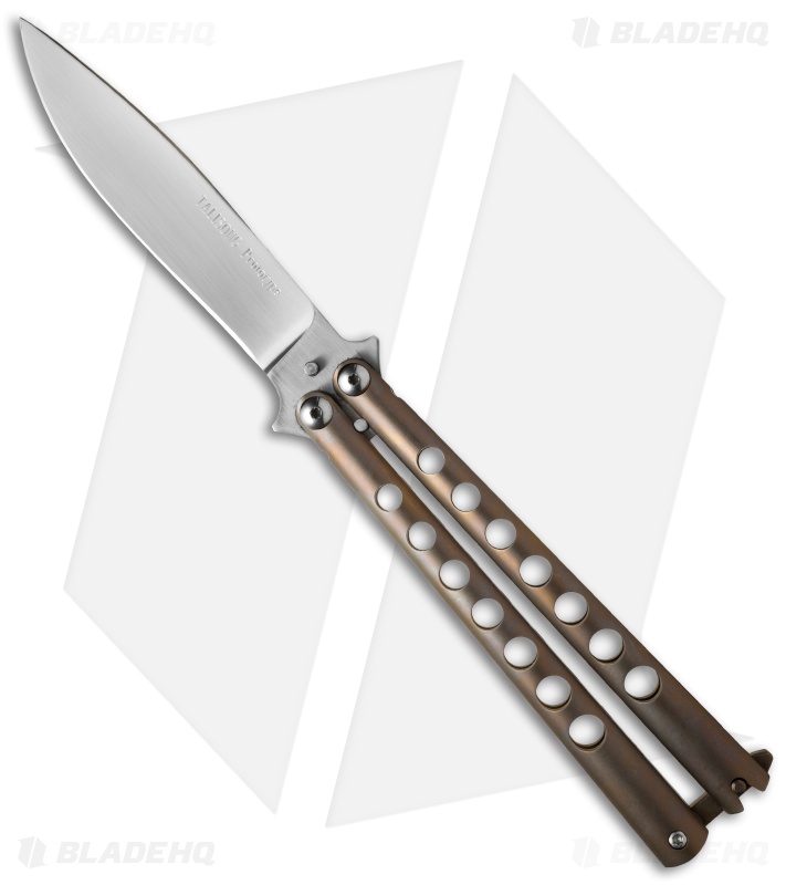 Eldon Talley Custom Talisong Prototype Butterfly Balisong Knife (4.25" Satin)