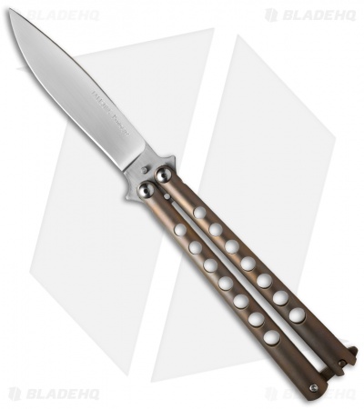 Eldon Talley Custom Talisong Prototype Butterfly Balisong Knife (4.25" Satin)