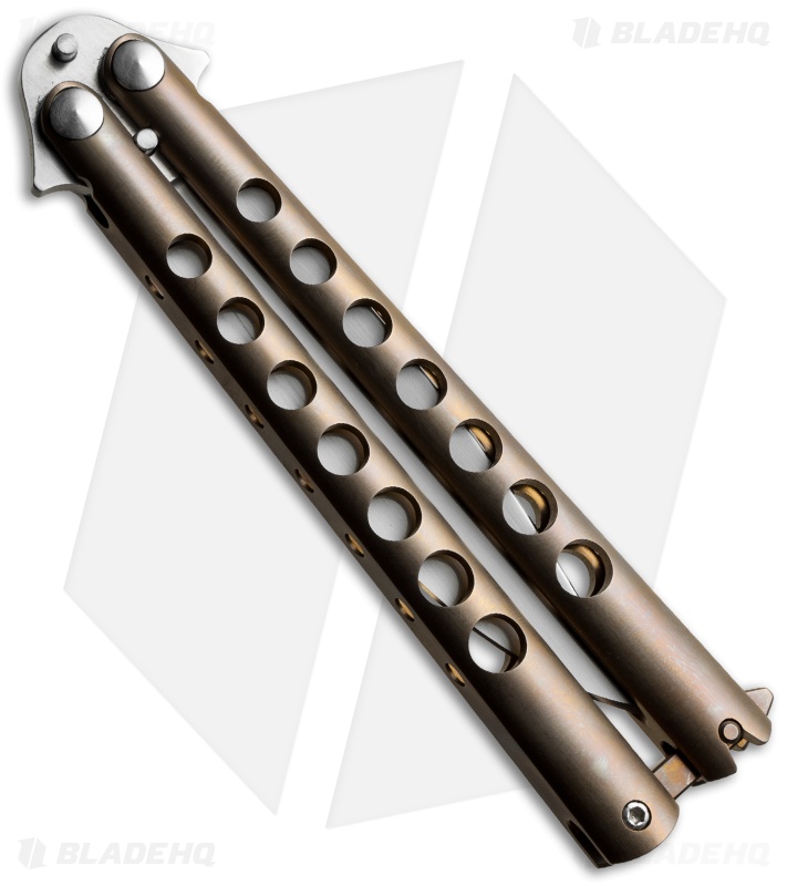 Eldon Talley Custom Talisong Prototype Butterfly Balisong Knife (4.25" Satin)