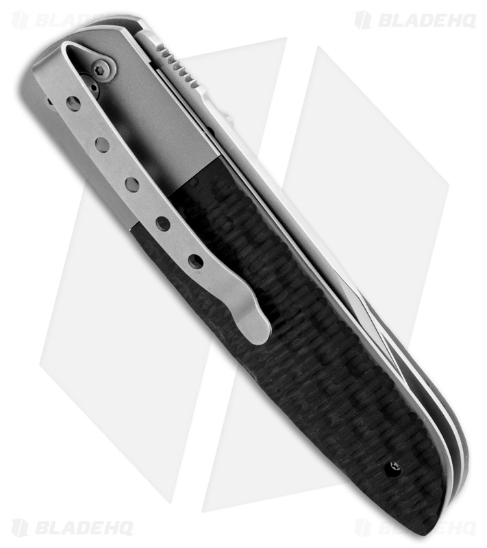 Tim Britton Knives Custom Recondo Knife Black Micarta (3.25" Satin) 