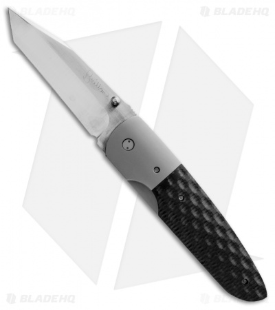 Tim Britton Knives Custom Recondo Knife Black Micarta (3.25" Satin) 