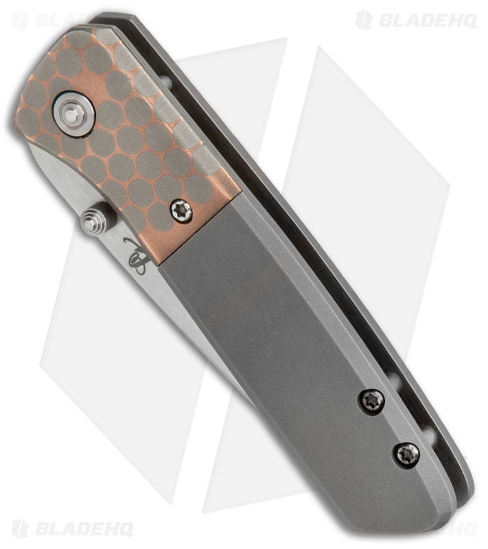 Tim Curry Knives Custom Cohort Superconductor/Titanium (2.7" Satin)