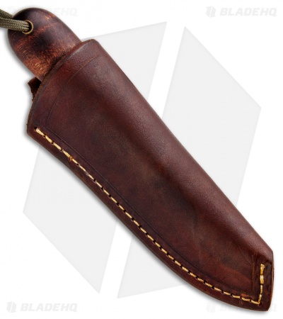 T.M. Hunt Custom Hogua Fixed Blade Knife Curly Maple (3.1" Acid)