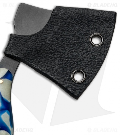 T.M. Hunt Custom "Lil Billy Bad Axe"  Blue/Firefly Glow Keychain 