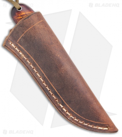 T.M. Hunt Custom Magua Fixed Blade Knife Curly Maple (3.5" Satin)