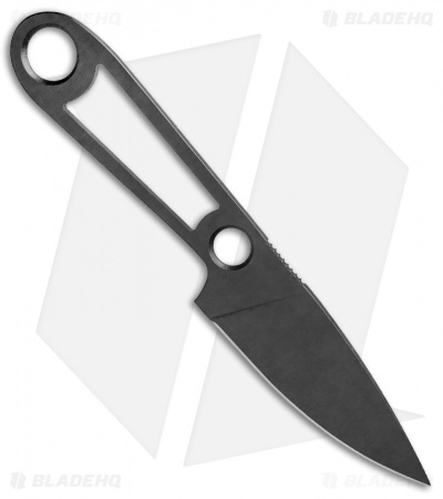 T.M. Hunt Custom Skelemaug Fixed Blade Knife Coyote Brown Kydex (3.75" Black)