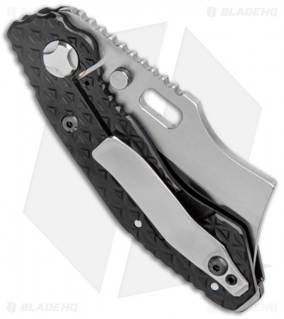 Trouble Blades Custom Lil Debt Collector Black Knife Ti (3") Satin