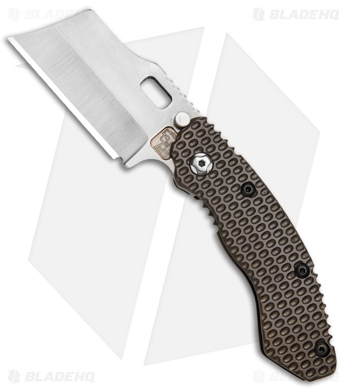 Trouble Blades Custom Lil Debt Collector Cleaver Knife 911 Ti (3" Satin 3V)