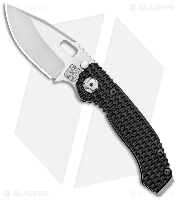 Trouble Blades Custom Lil Mofo Black Knife Ti (3") Satin