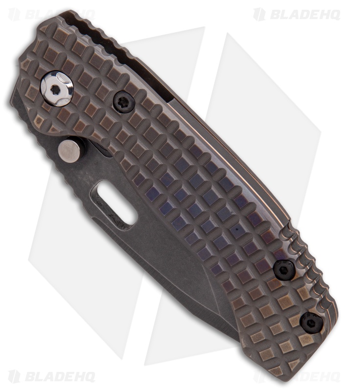 Trouble Blades Custom Mini Mofo Knife Frag Flame Titanium (3.25" Black)