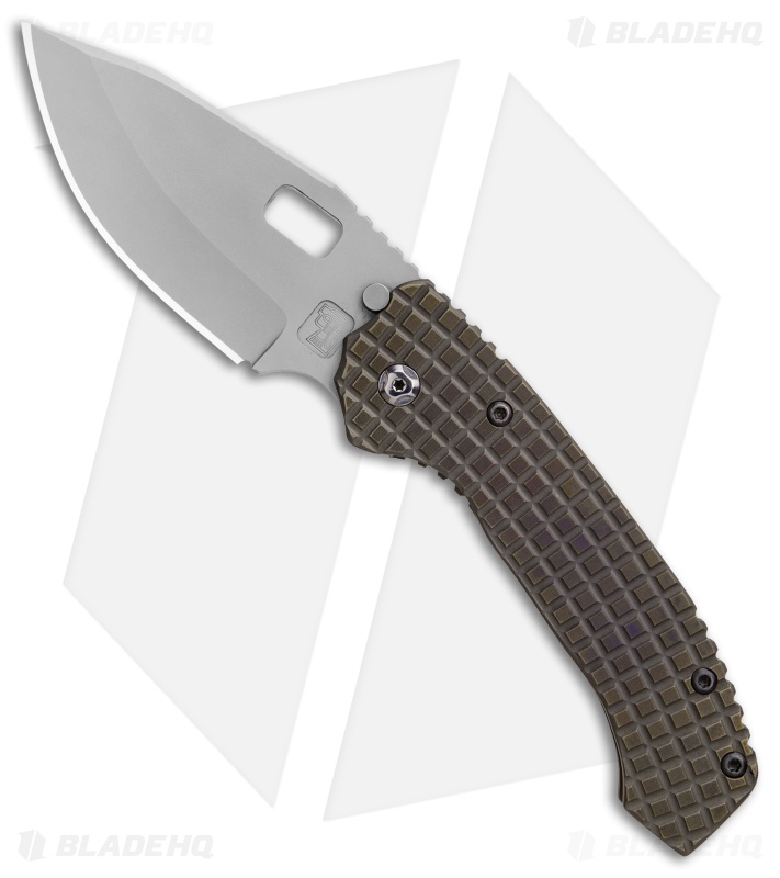 Trouble Blades Custom Mofo Knife Frag Flame Ti (4.1" Bead Blast)