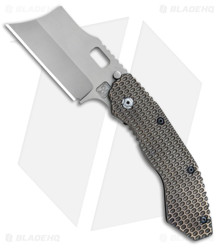 Trouble Blades Custom Debt Collector L Knife 911 Ti #015 (3.75" CruWear)