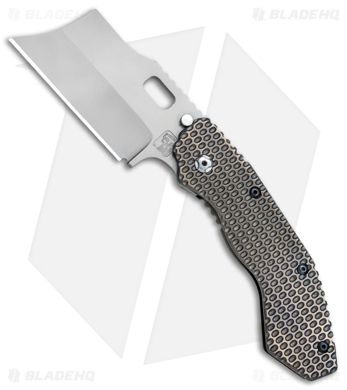 Trouble Blades Custom Debt Collector L Knife 911 Ti #003 (3.75" CPM-4V)