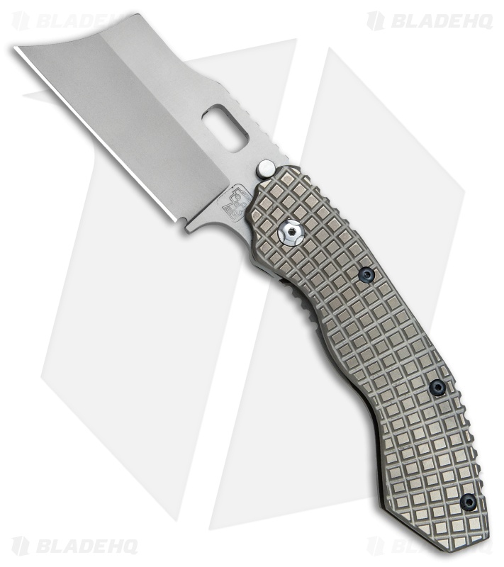 Trouble Blades Custom Debt Collector L Knife Frag Ti #025 (3.75" SpecWear)